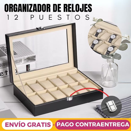 ORGANIZADOR RELOJES Magante™  ESPACIOS LAS MÁS VENDIDAS EN EL MUNDO: 🔥50% DE DESCUENTO HOY🔥